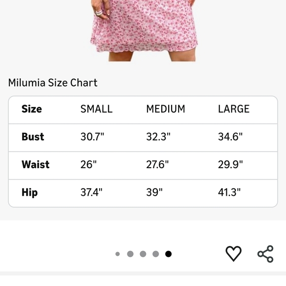 Floral Pink Dress with Ruffle Sleeves - Picture 6 of 16